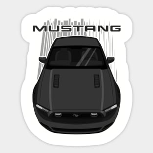 Mustang GT 2013 to 2014 - Black Sticker